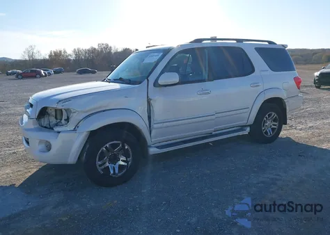 2006 Toyota Sequoia Limited V8 z USA, uszkodzony, nr VIN 5TDBT48A26S257901
